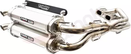 Trinity Racing Stage 5 geluiddemper zilver - TR-4119D