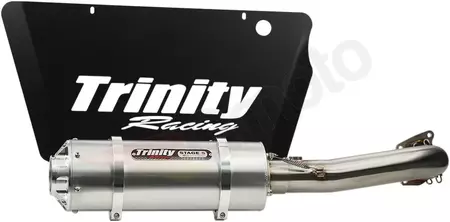 Trinity Racing Stage 5 geluiddemper zilver - TR-4171F