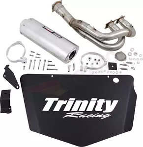 Trinity Racing Stage 5 geluiddemper zilver - TR-4172F