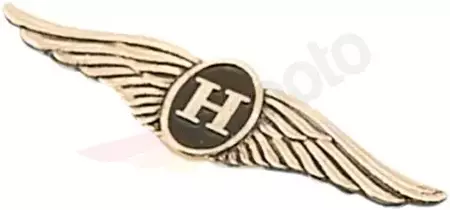 Emblemat skrzydła płaski Show Chrome złota-2