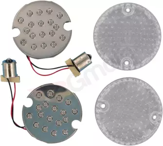 Conjunto de lâmpadas acessórias para indicadores de direção dianteiros LED Show Chrome - 10-1606