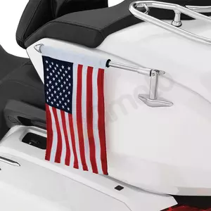 Składany maszt z flagą USA Show Chrome-3