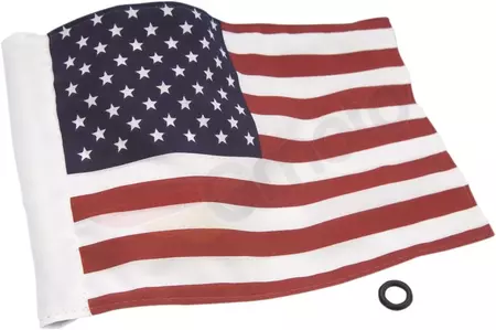 Bandeira dupla face dos EUA Mostrar cromo - 4-240US