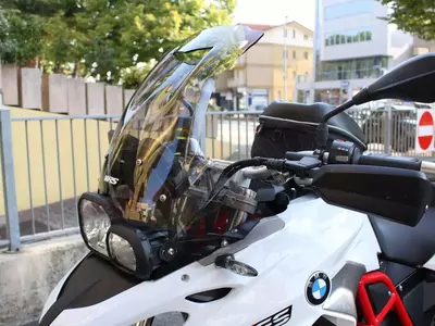 Szyba motocyklowa WRS Tour SP BMW F 700 GS przyciemniana-3
