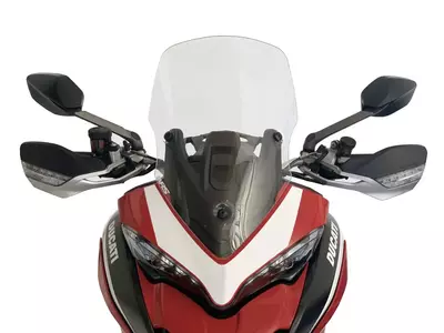 Motorkerékpár szélvédő WRS Inter Ducati Multistrada Enduro átlátszó-6