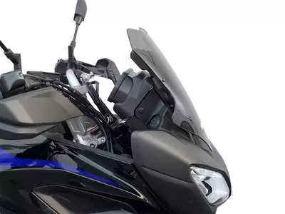 Vjetrobransko staklo motocikla WRS Sport Yamaha MT-09 Tracer, tamno-5