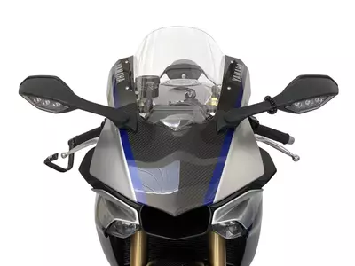 Čelní sklo motocyklu WRS Race Yamaha R1 M transparentní-5