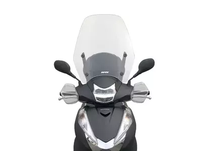 Parabrezza moto WRS Tour Honda SH 125 150 trasparente-5