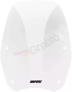 Čelní sklo motocyklu WRS Tour Honda SH 300 transparentní - HO019T