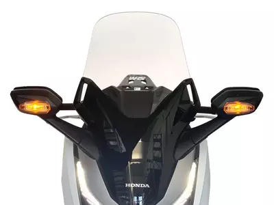 Pare-brise moto WRS Standard Honda Forza 300 transparent-4