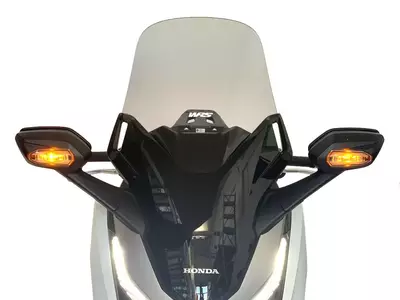 WRS Štandardné tónované čelné sklo na motorku Honda Forza 300-7
