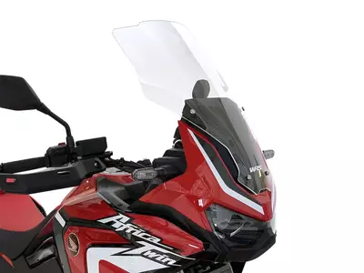 Motorkerékpár szélvédő WRS Capo Honda CRF 1100 L átlátszó-3
