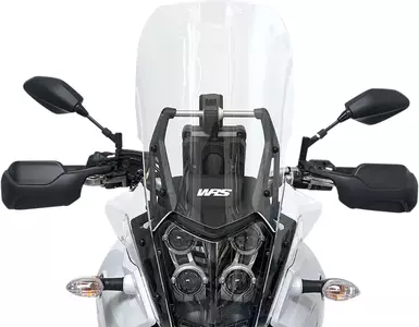 Motociklo priekinis stiklas WRS Capo Yamaha Tenere 700 skaidrus-2