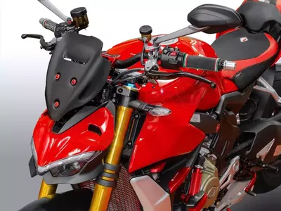 WRS Sport Ducati SF V4 para-brisas para motociclos preto mate-10