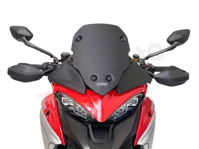 WRS Sport предно стъкло за мотоциклет Ducati Multistrada V4 черно матово-2