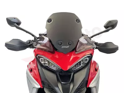 WRS Sport предно стъкло за мотоциклет Ducati Multistrada V4 черно матово-4