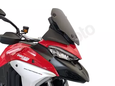 Pare-brise moto WRS Sport Ducati Multistrada V4 noir mat-9