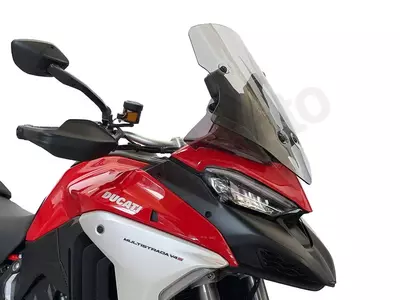 Vjetrobran motocikla WRS Tour Ducati Multistrada V4, zatamnjen-4