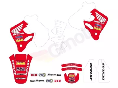 Kit déco TECNOSEL Team Honda 1992 - 21V02