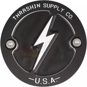 M8 капак на двигателя Thrashin Supply Co черен - TSC-3027-4