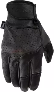 Kožne motociklističke rukavice Siege crne Thrashin Supply Co S-1