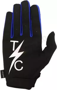 Stealth Thrashin Supply Co rukavice na motorku čierno-modré M-2