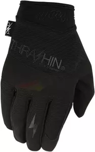 Luvas de motociclismo Covert Thrashin Supply Co pretas XS - CVT-00-07