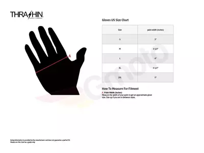 Covert Thrashin Supply Co γάντια μοτοσικλέτας μαύρα XL-3