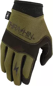 Covert Thrashin Supply Co ръкавици за мотоциклет черни/оливие S - CVT-06-08