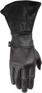 Gaunt guantes de moto de cuero largo Thrashin Supply Co negro XL-1