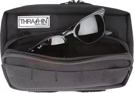 Thrashin Supply Co τσάντα τιμονιού μαύρο-2