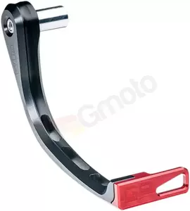 Couvercle de levier d'embrayage Titax noir/rouge - LP01-GP-C-BK/R