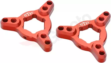 Regulator sprężyny amortyzatora 14mm Titax czerwony - AFR014