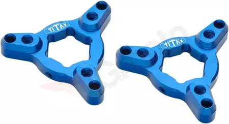 Regulator sprężyny amortyzatora 14mm Titax niebieski - AFBL014