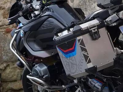 Autocolante de proteção lateral da bagageira do BMW Uniracing-3