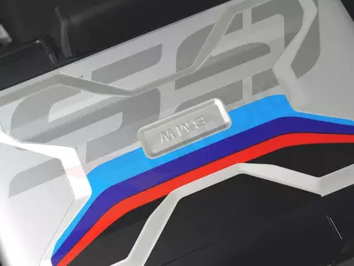 Uniracing BMW zijdelingse kofferbeschermingssticker-8