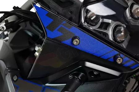 Zestaw naklejek okleina Uniracing Yamaha XTZ 690 niebieskie-11