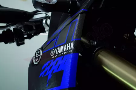 Uniracing Yamaha XTZ 690 blå klistermärkesuppsättning-13