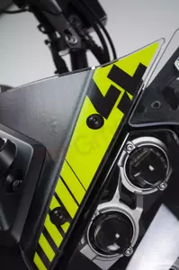 Set naljepnica za Uniracing Yamaha XTZ 690 furnir, žuta-2