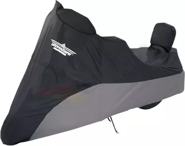 Ultragard motorcykelskydd svart-grå L - 4-459BC