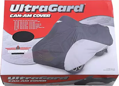 Ultragard Can Am motorhoes zwart/grijs - 4-474BK