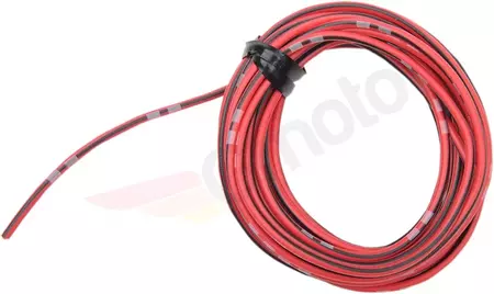 Przewód elektryczny Shindy 14A 4mb czerwono-czarny - 16-686