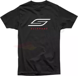 T-Shirt Slippery XL czarna -1