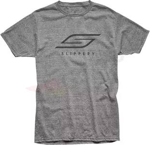 T-Shirt Slippery M gris-1