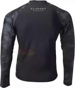 T-shirt thermique à manches longues Slippery L noir-2