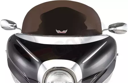 Slipstreamer παρμπρίζ μοτοσικλέτας 25,5 cm σκούρο - S-142-10DS