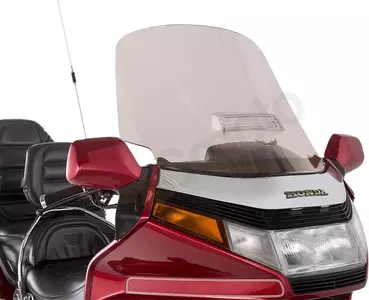 Slipstreamer pare-brise moto transparent ventilé de 70 cm-2