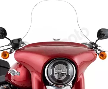 "Slipstreamer" priekinis motociklo stiklas 30,5 cm skaidrus - T-238-12