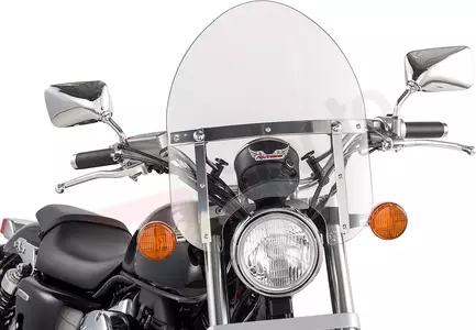 "Slipstreamer" motociklo priekinis stiklas 38 cm skaidrus - HD-0-C
