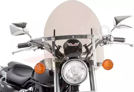 Vjetrobran motocikla Slipstreamer Mini Police 38 cm, zatamnjen - HD-0-T